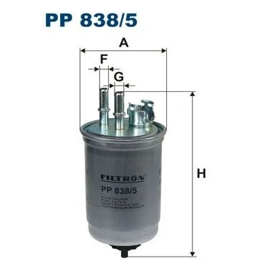 Bilde av FILTRON PP 838/5 Drivstoffilter ledningsfilter 10 FORD: Transit Connect Mk1 Van, Focus Hatchback