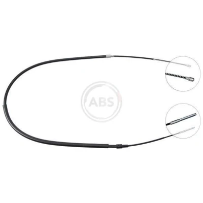 Bilde av A.B.S. K11466 Bremsekabel 1500 Trommelbrems for høyre/venstre ratt VOLKSWAGEN: GOLF 3