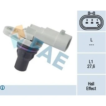 Bilde av Sensor, kamakselposisjon, alfa romeo,chevrolet,citroën,fiat,ford,lancia,opel,peugeot,suzuki,vauxhall, 1235269, 1247432, 1547994, 1581176