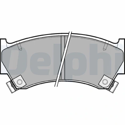 Bilde av Bremseklosser sett, Framaksel, nissan almera i, hatchback 410600M891, 41060 0M892, 410600M893, 0M8X3, 1N060,