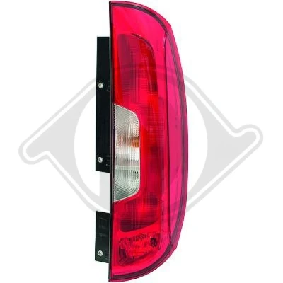 Bilde av DIEDERICHS 3486190 Baklykter Priority Parts høyre P21/5W, P21W, W16W uten pæreholder