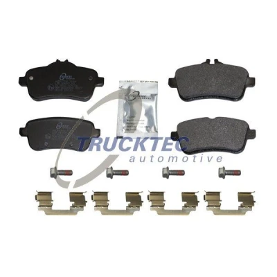 Bilde av TRUCKTEC AUTOMOTIVE 02.35.509 Bremseklosser bakaksel MERCEDES BENZ: ML Klasse, GL, GLE SUV