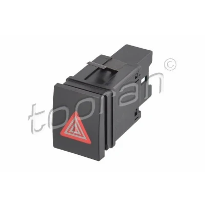 Bilde av TOPRAN 117 584 Varselblinklysbryter 4 instrumentbord med integrert relé VOLKSWAGEN: Polo IV Hatchback
