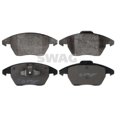 Bilde av SWAG 30 11 6210 Bremseklosser framaksel med kolbleklips VOLKSWAGEN: Polo V Hatchback, up! Beetle AUDI: A1 Sportback