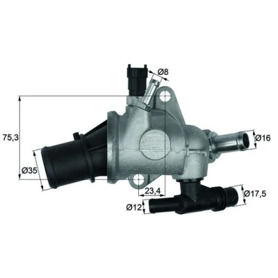 Bilde av MAHLE ORIGINAL TI 142 83 Termostat ALFA ROMEO: Giulietta Hatchback