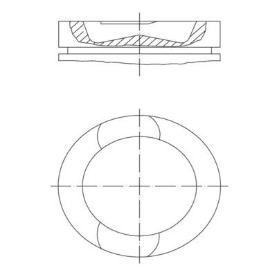 Bilde av Stempel MAHLE ORIGINAL 037 PI 00107 000
