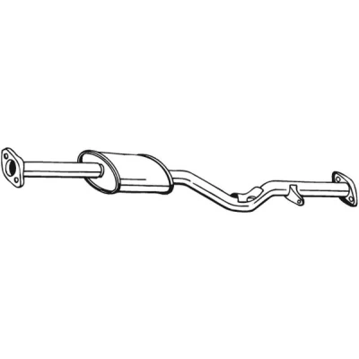 Bilde av Mellomlyddemper, mitsubishi l200, MR431800, XR431800