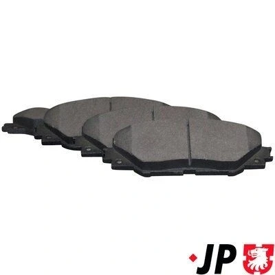 Bilde av JP GROUP 4863601410 Bremseklosser framaksel ikke klargjort for slitasjeindikator TOYOTA: RAV4 III SUV, Auris Hatchback, IV SUV