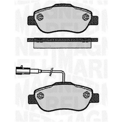 Bilde av Bremseklosser sett, Framaksel, fiat 500, 500 c, panda skåp/halvkombi, qubo, ford ka, 1559697, 1736937, 71770058, 71773151, 77364636, 773