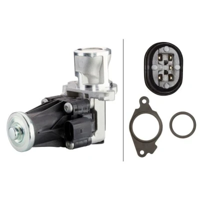 Bilde av HELLA 6NU 014 864 761 EGR Ventil elektrisk med tetning OPEL: Meriva B, Corsa D Hatchback, FIAT: Doblo II Varebil / Stasjonsvogn