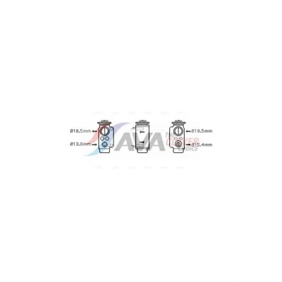 Bilde av AVA COOLING SYSTEMS BW1240 Ekspansjonsventil