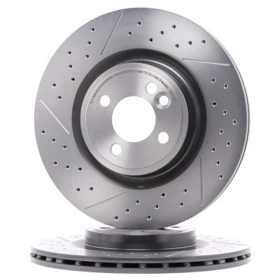 Bilde av BREMBO COATED DISC LINE 09.B754.21 Bremseskiver 316 22 4 innvendig ventilert, slisset / perforert belagt høy karbon MINI: Hatchback, Clubman