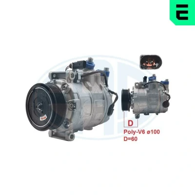 Bilde av ERA 670008 Kompressor PAG 46 R134a AUDI: A8 D3, Q5, A6 C6 Avant