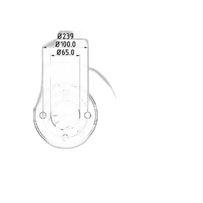 Bilde av BRECK BR 321 VA100 Bremseskiver 238,8 19,9 4 ventilert belagt uten lager VOLKSWAGEN: GOLF 3, 2, 1, AUDI: Coupe B2, 80 B1 Sedan, B2