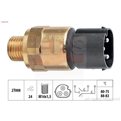 Bilde av Temperaturbryter, radiator ventilator EPS 1.850.679