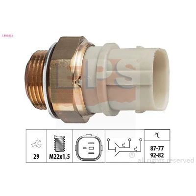 Bilde av Temperaturbryter, radiator ventilator EPS 1.850.651