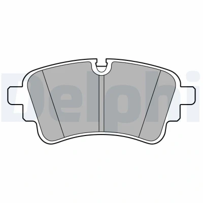 Bilde av Bremseklosser sett, Bakaksel, audi, 4N0698451D, 80A698451G, 80A698451H, 80A698451P, 8W0698451AC, 8W0698451AE, 8W0698451AF, 8W0698451AH,