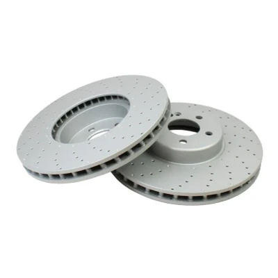 Bilde av QUARO Bremseskive MERCEDES BENZ: C Klasse T modell, Sedan, E modell 342mm 32mm 5 112mm perforert / ventilert QD1812 Bremseskiver
