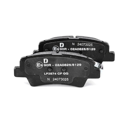 Bilde av DELPHI LP3874 Bremseklosser med akustisk slitasjevarsel antihyle blikk uten tilbehør HYUNDAI: Kona SUV, Elantra VI Sedan, KIA: Soul III