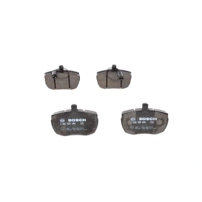 Bilde av BOSCH 0 986 424 044 Bremseklosser Low Metallic med integrert slitasjesensor antihyle blikk IVECO: DAILY 1, 1 Kasten/Kombi, 2 Bus