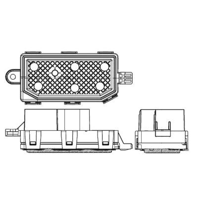 Bilde av MAHLE ORIGINAL ABR 77 000P Regulator, kabinvifte 12