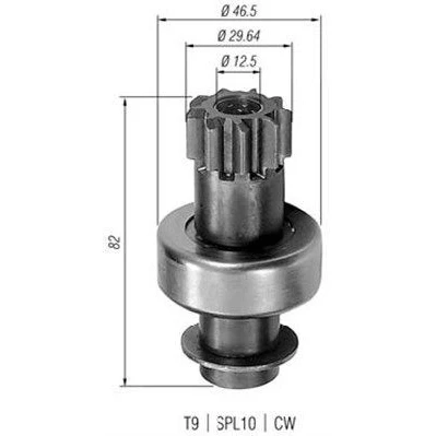 Bilde av MAGNETI MARELLI 940113020035 Lite tannhjul, starter