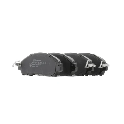 Bilde av BREMBO P 56 120 Bremseklosser med akustisk slitasjevarsel antihyle blikk uten tilbehør NISSAN: Leaf II, NV200 / Evalia Minibuss