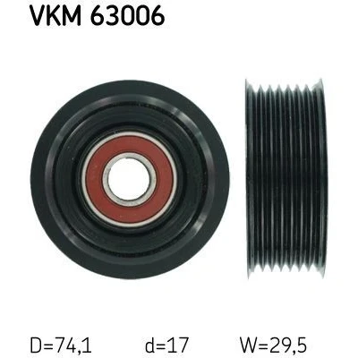Bilde av SKF VKM 63006 Styrerulle HONDA: CIVIC 8 Hatchback, ACCORD Kombi