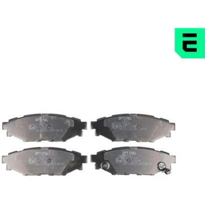 Bilde av OPTIMAL BP 12563 Bremseklosser bakaksel med akustisk slitasjevarsel SUBARU: Forester III, IV, Outback IV
