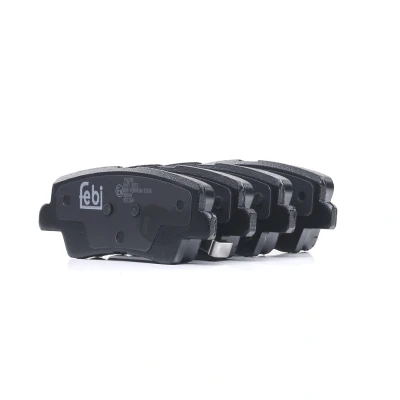Bilde av FEBI BILSTEIN 116285 Bremseklosser bakaksel med akustisk slitasjevarsel KIA: RIO 3, Optima / K5, CARENS 4, HYUNDAI: i40 Stasjonsvogn, Sedan