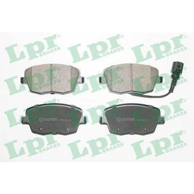 Bilde av LPR 05P973 Bremseklosser SKODA: Fabia 2, Roomster, I Hatchback, VOLKSWAGEN: Polo IV SEAT: Ibiza 3