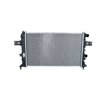 Bilde av NRF EASY FIT 58355 Radiator Aluminium 600 366 24 med gummifôring Kjøleribber loddet OPEL: Zafira A, Astra H Caravan, GTC