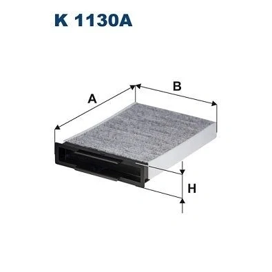 Bilde av FILTRON K 1130A Kupéfilter Karbonfilter 263 186 42 RENAULT: MEGANE 2, 2 Kombi