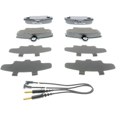 Bilde av VAICO V46 4101 Bremseklosser Q+, original equipment manufacturer quality framaksel inkl. slitasjevarselkontakt med bremsecaliperskruer RENAULT: CLIO 1