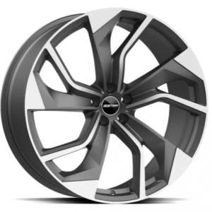 Bilde av GMP Rebel Matt Anthracite Diamond 11.5x21 5/130 ET66 B71.6