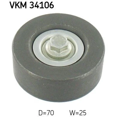 Bilde av SKF VKM 34106 Styrerulle FORD: Transit Connect Mk1 Van, Focus Hatchback