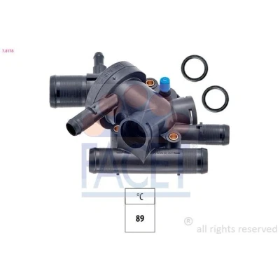 Bilde av FACET 7.8178 Termostat 89 Made in Italy OE Equivalent med tetning RENAULT: Scénic 1