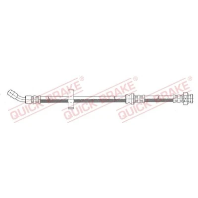 Bilde av Bremseslange, Framaksel høyre, suzuki vitara, vitara cabrio, 5154060A30, 5154060A31, 5154085C00