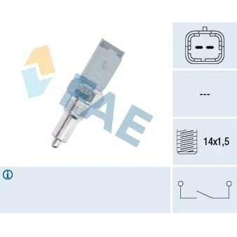 Bilde av Bryter, ryggelys, citroën,fiat,lancia,nissan,peugeot, 2257.42, 2257.53, 32005 6F901, 96.629.067.80, 9633875680, 9659870380, 9662906780