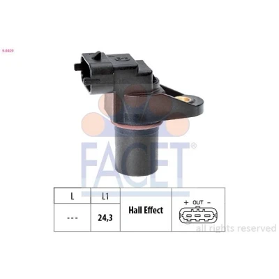 Bilde av FACET 9.0459 Sensorer Made in Italy OE Equivalent MERCEDES BENZ: E Klasse Sedan, T modell, ML Klasse, JEEP: Commander, GRAND CHEROKEE 2