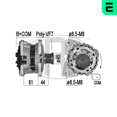 Bilde av ERA 209518A Dynamo 14V 90A
