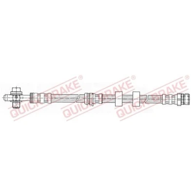 Bilde av Bremseslange, Framaksel høyre, venstre, seat,skoda,vw, 6Q0611701A, 6Q0611701B, 6Q0611701C, 6Q0611701E, 6Q0611701F, 6Q061701C,