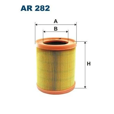 Bilde av FILTRON AR 282 Luftfilter 180 154 Filterinnsats RENAULT: CLIO 1