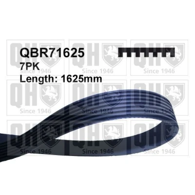 Bilde av QUINTON HAZELL QBR71625 Kileribberem 1625 7 BMW: 5 Sedan, Touring, X5