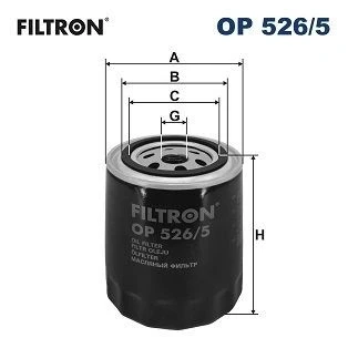 Bilde av FILTRON OP 526/5 Oljefilter 3/4 16 UNF Påskruingsfilter AUDI: A6 C6 Avant, A4 B7 A8 D3, VOLKSWAGEN: Passat B5 GP Stasjonsvogn