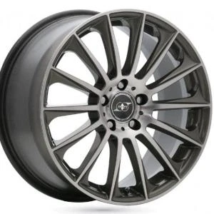 Bilde av INFINY individual Stuttgart Gunmetal Machined Face 9.5x19 5/112 ET48 B66.6