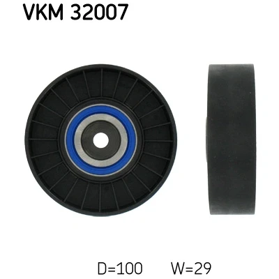 Bilde av Styrerulle, kilereim SKF VKM 32007