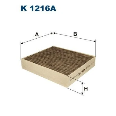 Bilde av FILTRON K 1216A Kupéfilter Karbonfilter 178 203 40 MITSUBISHI: COLT 6, SMART: Forfour I, Roadster Cabrio