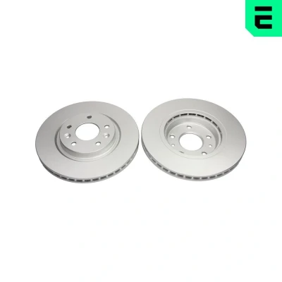 Bilde av OPTIMAL BS 9246C Bremseskiver framaksel 296 26 5/7 ventilert belagt NISSAN: Leaf I, Qashqai 2, X Trail, RENAULT: Kadjar