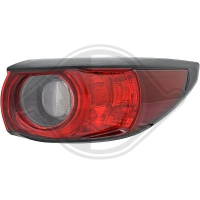 Bilde av DIEDERICHS 5631091 Baklykter venstre ytre del LED, WY21W med pæreholder
